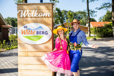 Het animatieprogramma van De Witte Berg wordt door Jet en Teun verzorgd