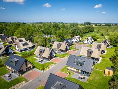 Luchtfoto van vakantiepark Landal Berger Duinen