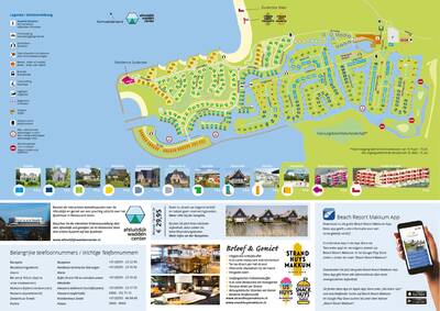 Plattegrond Beach Resort Makkum