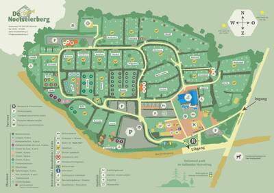 Plattegrond Camping de Noetselerberg