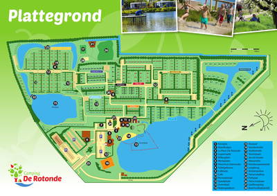 plattegrond Camping De Rotonde