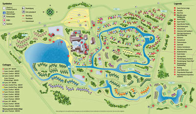 plattegrond centerparcs Het Meerdal