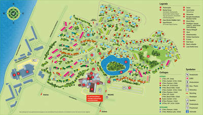 plattegrond centerparcs Park Zandvoort