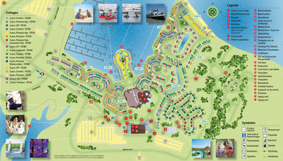 plattegrond centerparcs Port Zélande