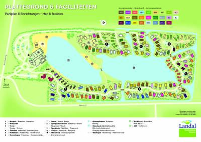 Plattegrond Landal De Strabrechtse Vennen