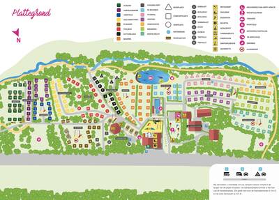 plattegrond De Witte Berg