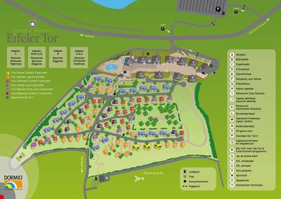 Plattegrond Dormio Eifeler Tor