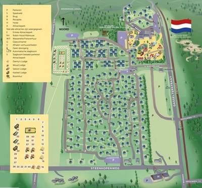 plattegrond Drouwenerzand