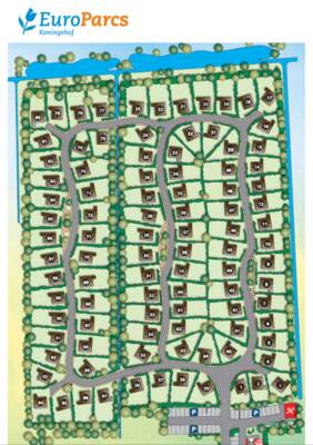 Plattegrond Duinresorts EuroParcs Koningshof