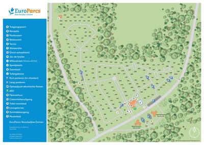 Plattegrond Duinresorts Noordwijkse Duinen