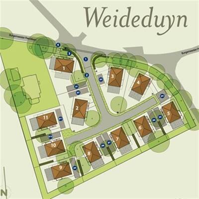 Plattegrond Dutchen Weideduyn