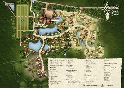 Plattegrond Efteling Loonsche Land