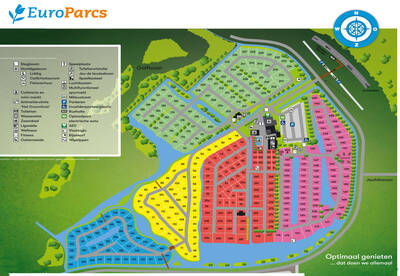 plattegrond EuroParcs Buitenhuizen