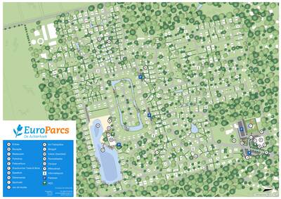 Plattegrond Europarcs de Achterhoek