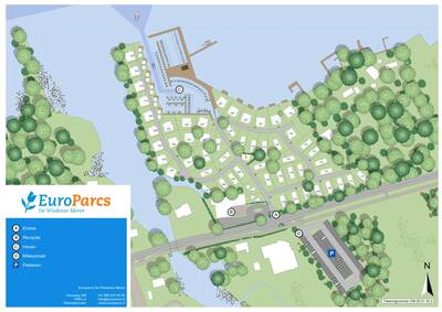 PlattegrondEuroparcs De Wiedense Meren