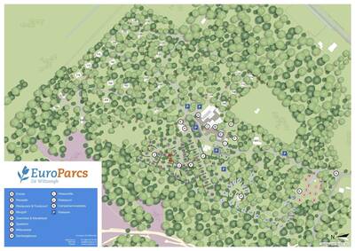 Plattegrond EuroParcs de Wiltzangh