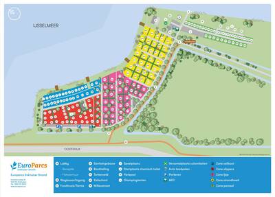 Plattegrond EuroParcs Enkhuizer Strand