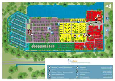 Plattegrond Europarcs Het Amsterdamse Bos