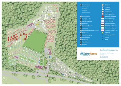 plattegrond europarcs pressegger see Plattegrond EuroParcs Pressegger See