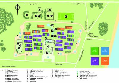 Plattegrond Landal Beach Park Grønhøj Strand