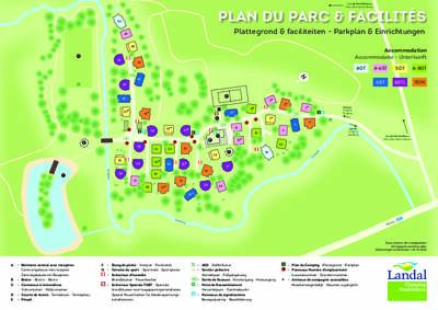 Plattegrond Landal Glamping Neufchâteau