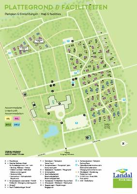 plattegrond landal puur Exloo