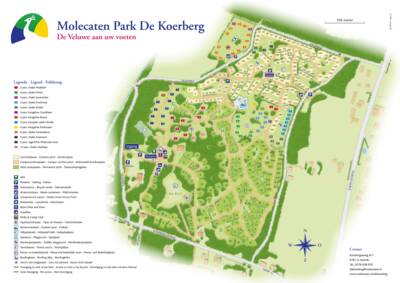 plattegrond molecaten park de koerberg Plattegrond Molecaten Park De Koerberg