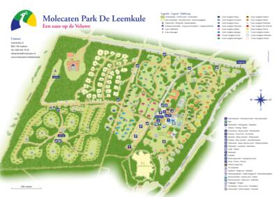 Plattegrond Molecaten Park De Leemkule