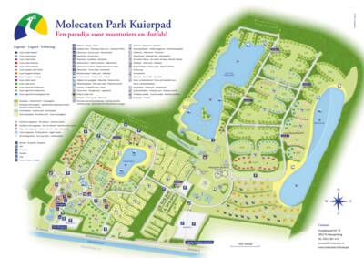 Plattegrond Molecaten Park Kuierpad