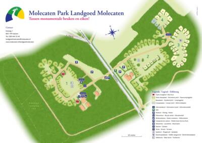 Plattegrond Molecaten Park Landgoed Molecaten