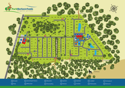 plattegrond park Berkenrhode