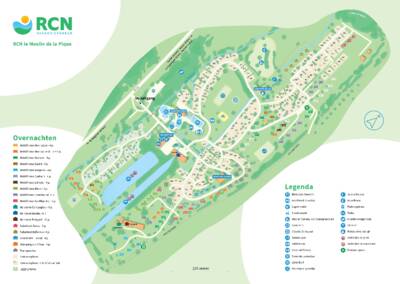 Plattegrond RCN Le Moulin de la Pique