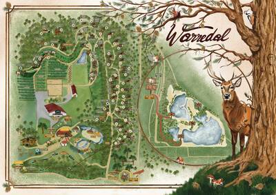 plattegrond recreatiedomein warredal Plattegrond Recreatiedomein Warredal
