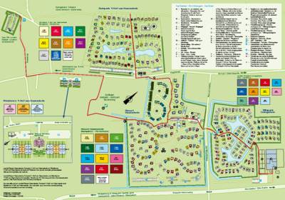 plattegrond Residence ’t Hof van Haamstede