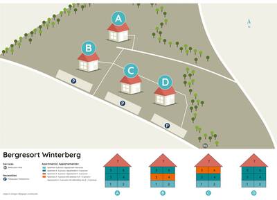 Plattegrond Roompot Bergresort Winterberg