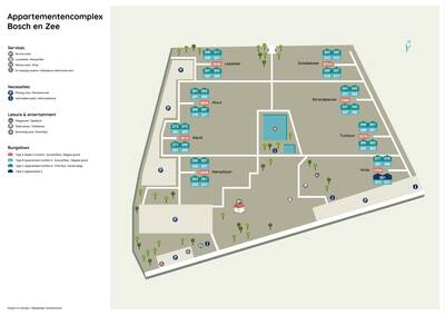 Plattegrond Roompot Bosch en Zee