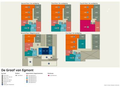 Plattegrond Roompot De Graaf van Egmont