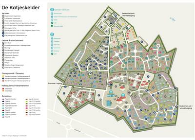 Plattegrond Roompot De Katjeskelder