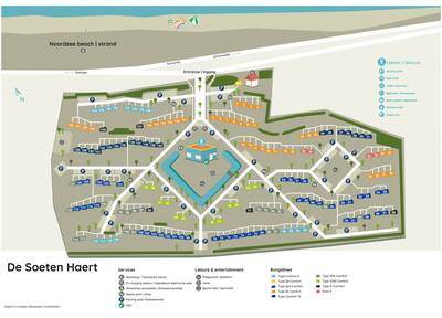 Plattegrond Roompot De Soeten Haert