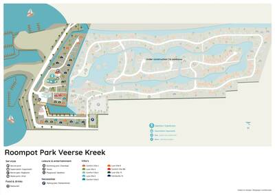 Plattegrond Roompot Park Veerse Kreek