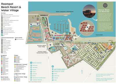 Plattegrond Roompot Water Village