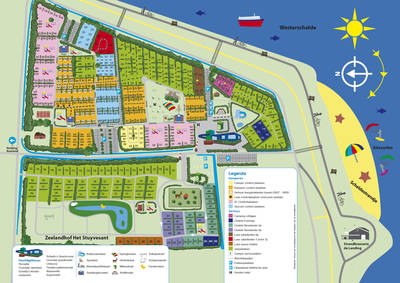 plattegrond Scheldeoord