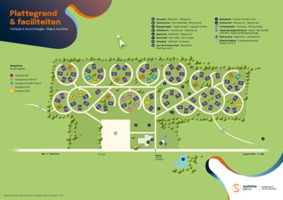 Plattegrond Summio Bungalowpark Het Drentse Wold