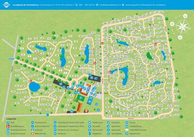 Plattegrond Topparken Landgoed de Scheleberg