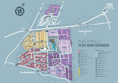 plattegrond Vakantiepark De Klepperstee