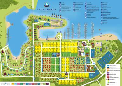 Plattegrond Vakantie & Resort Leukermeer