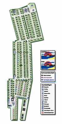 Plattegrond Vakantiepark Merlo