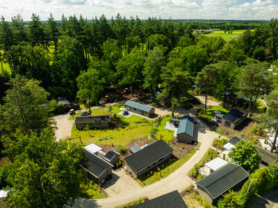 Luchtfoto van vakantiepark Veluwepark de Bosgraaf