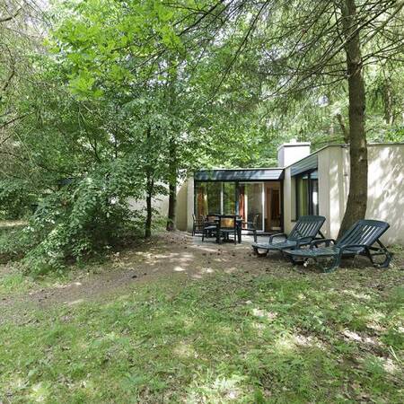 Geniet van de natuur vanaf het terras van uw vakantiewoning op Center Parcs De Kempervennen