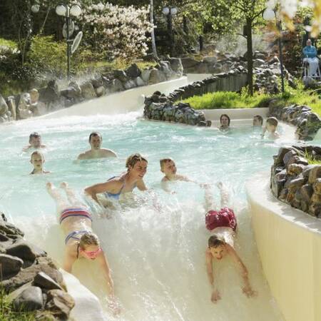 De wildwaterbaan van het Aqua Mundo in Center Parcs Het Meerdal